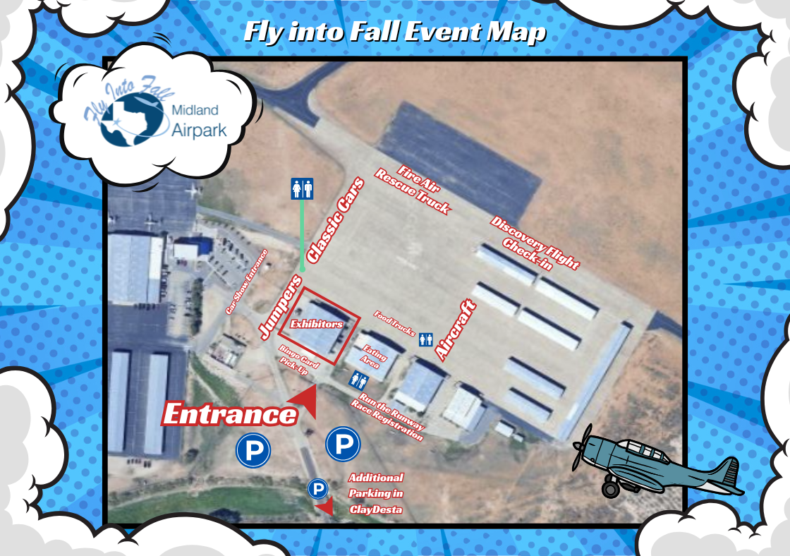 Fly into Fall 2025 Map